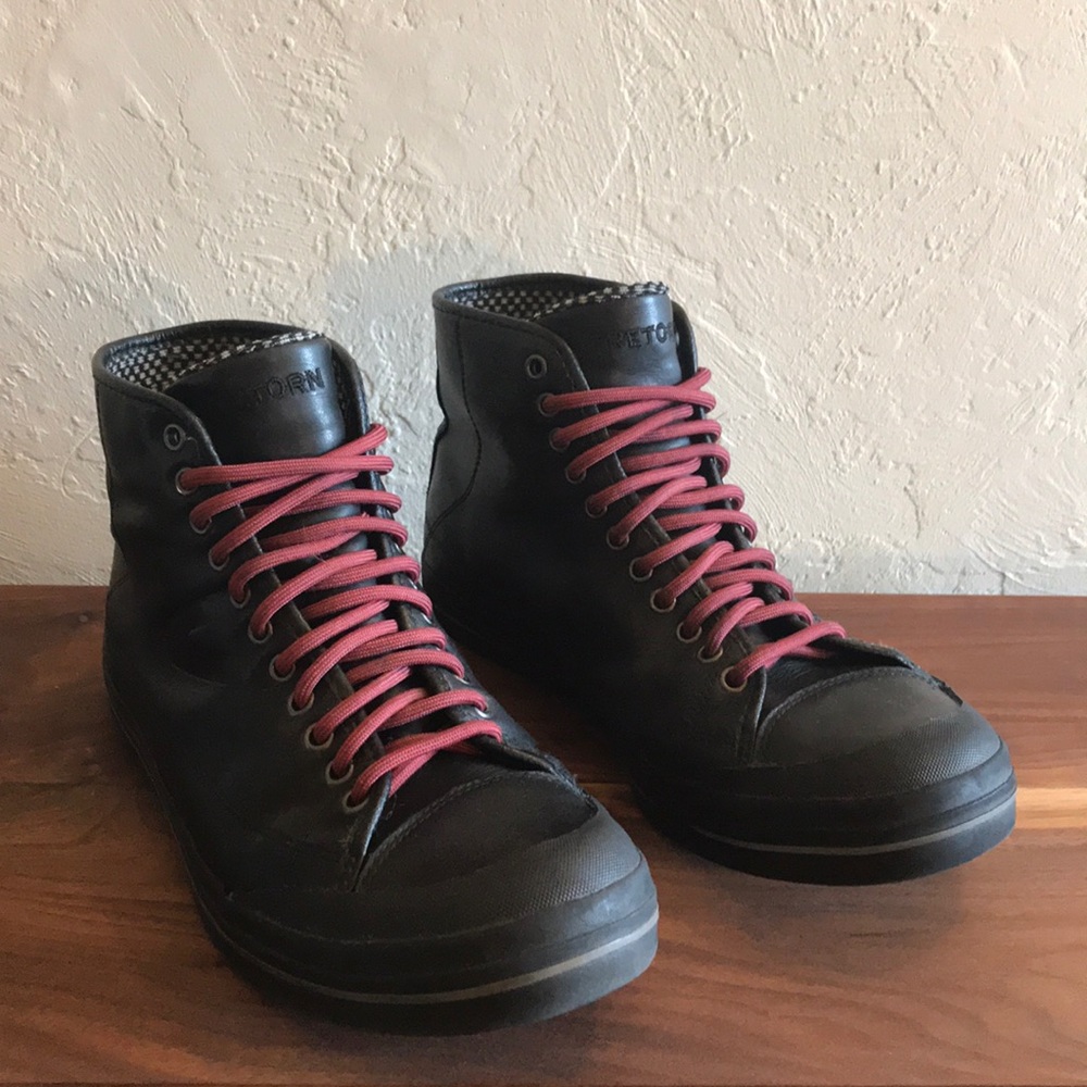 Tretorn Waterproof Leather High Tops